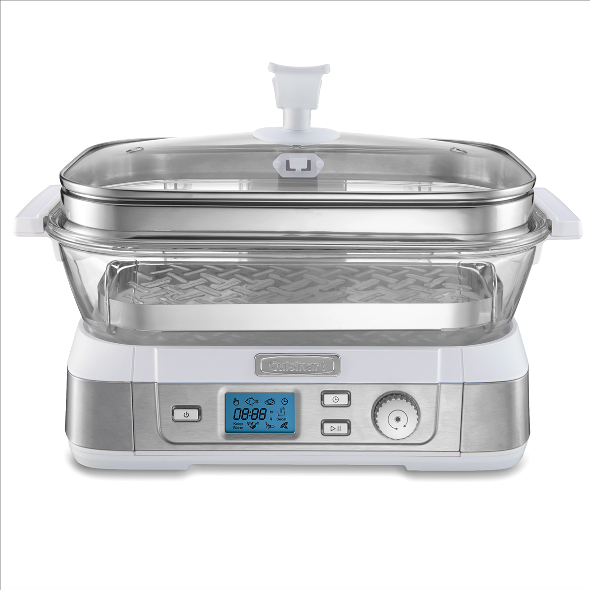 DIGITAL GLASS STEAMER (STAINLESS STEEL)