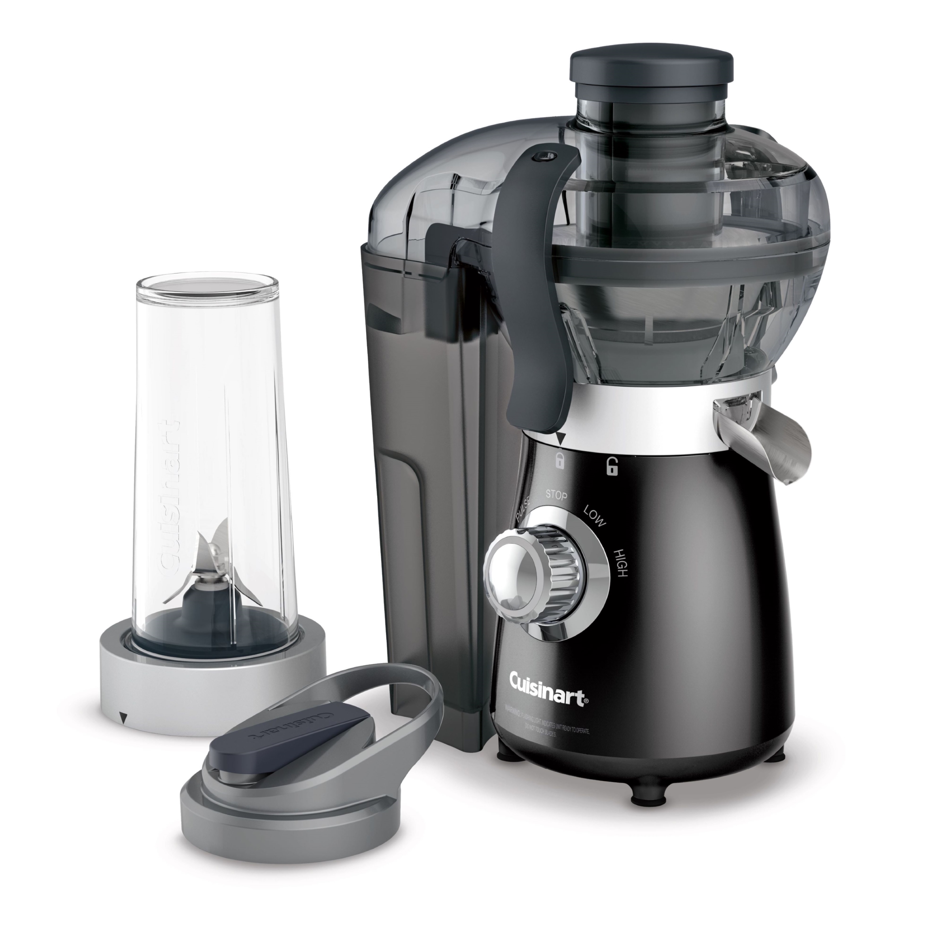 Compact Blender Juice Extractor Combo (BLACK)
