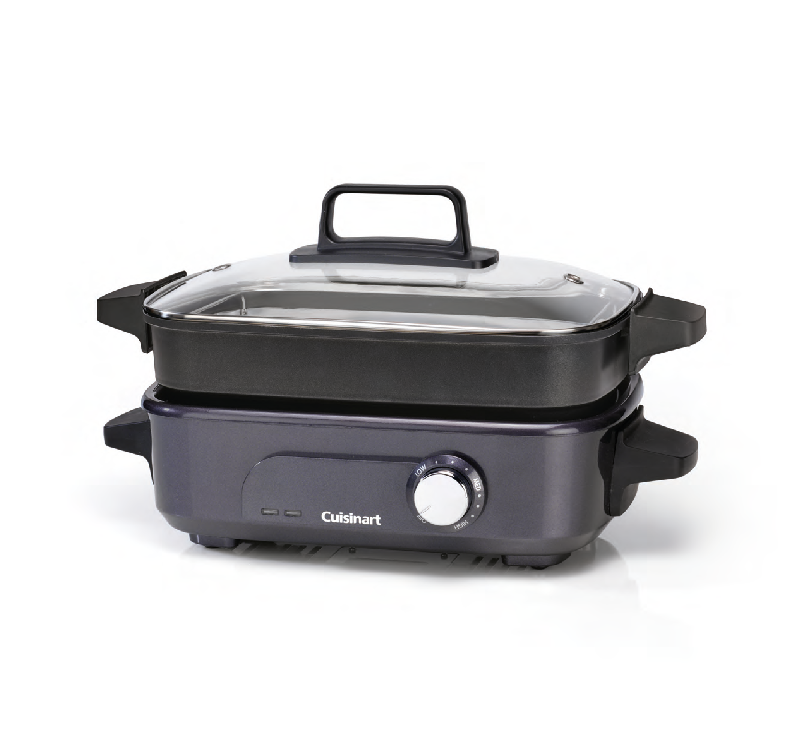 CUISINART GRILL AND MULTI COOKER (STAINLESS STEEL AND BLACK)