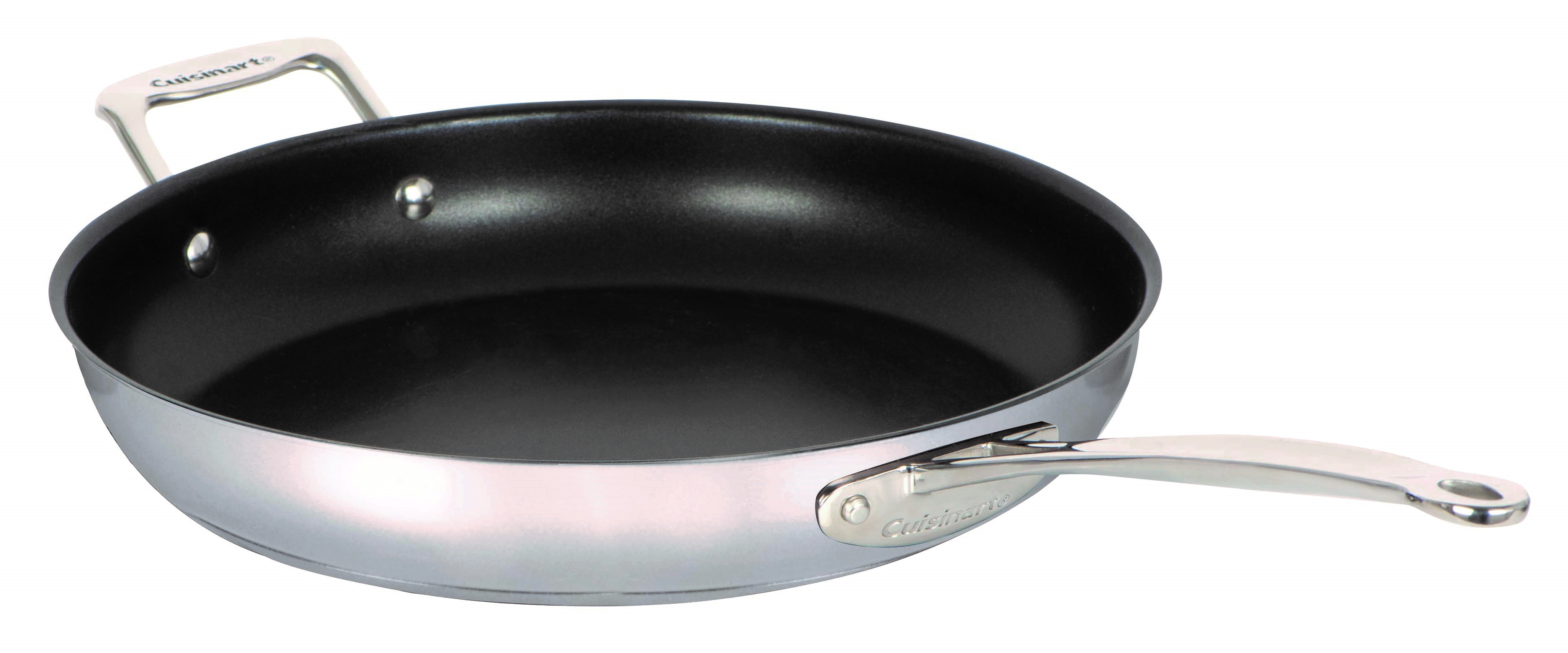 12" NS SKILLET WITH HELPER-FROSTED GREY
